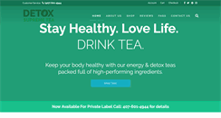 Desktop Screenshot of detoxsupremetea.com