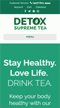 Mobile Screenshot of detoxsupremetea.com